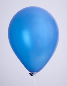 Ballons Bleu Turquoise Métal 5